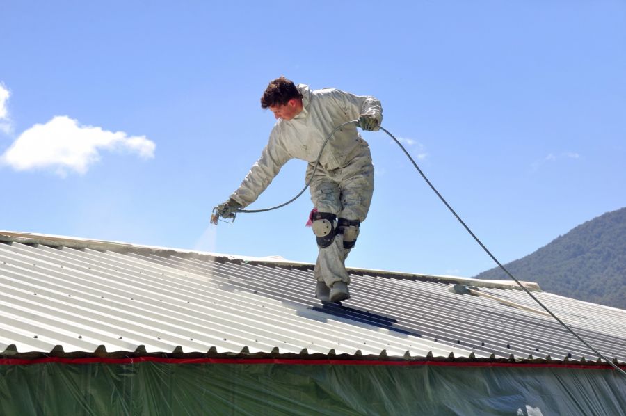 Roof Painting by Kern Industries